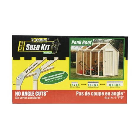 metal brackets to build a shed|2x4 basics shed kit.